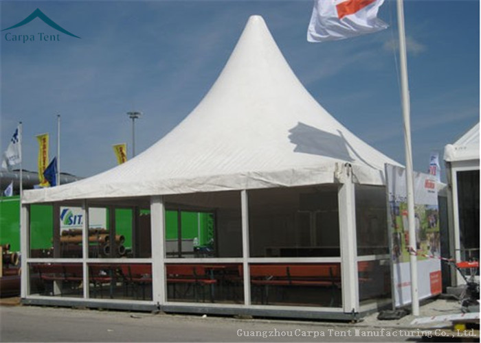 Polyester Glass Wall 5m * 5m Family Marquee Tent Wind - Resistant