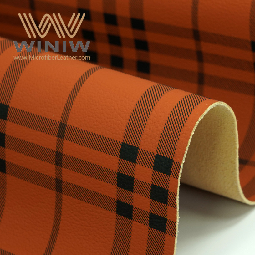 Microfiber Sofa Upholstery Leather Fabric Wear Resistance Customized Color