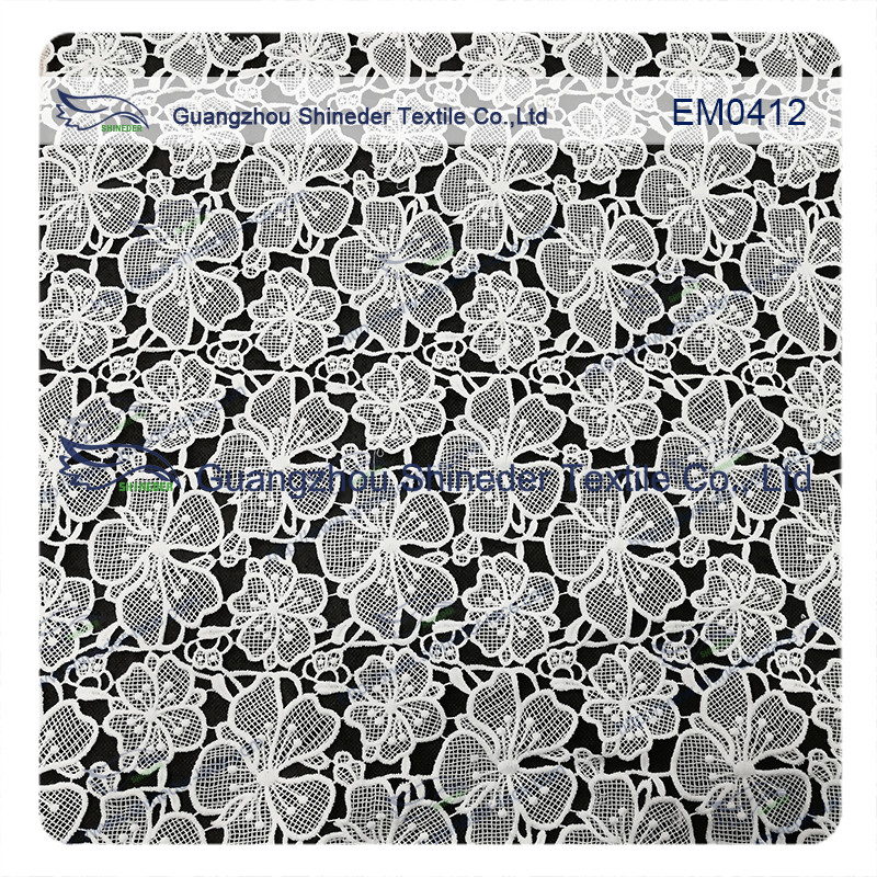 Embroidery Lace Fabric for garment,ladies dress,wedding dress
