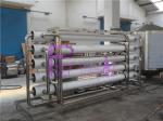 Industrial 20T Single Level Ro Machine With Stainless Steel Water Storage Tanks