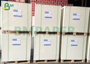 China 350g Glossy Surface White FBB Ivory Board For Making Cosmetics Packaging Box on sale