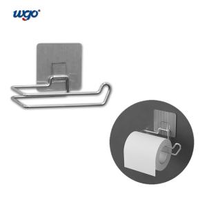 China Installed Bathroom Tissue Roll Holder Self Adhesive Damage Free Mounting wholesale