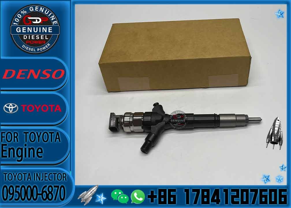 095000-6870 095000 6870 Diesel Engine Injector 0950006870 23670-39155 For Toyota Landcruiser prado 3.0 D/Daihatsu Delta