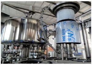 China 6.68kw Purified Milk Glass Bottle Filling And Capping 2-In-1 Machine For Small Factory wholesale