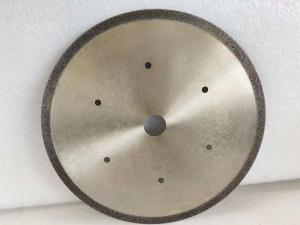 China Electroplated CBN Saw Blade For Cutting With Steel Body Diameter 250mm Grit Number B251 wholesale