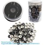 20mm Flip Top Caps Aluminum-Plastic Black Caps for Glass Vial Crimp Caps with
