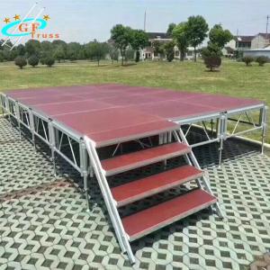 China CE Portable Outdoor Event Stage platform Used aluminum Folding Mobile Event Stages For Sale wholesale