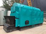 Chain Grate Coal Fired Steam Boiler , Wood Industrial Biomass Boiler