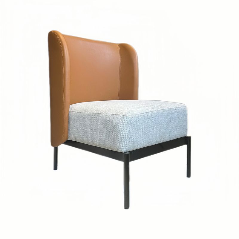 Modern Leisure Solid Wood Leather Chair Wholesale Guest Living Room Hotel Furniture
