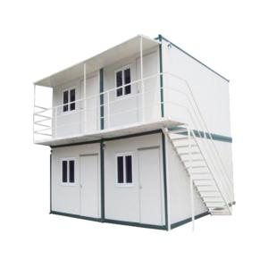 China Steel Sandwich Panel Ready Made Prefab Living Container Houses wholesale