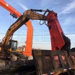 Mobile Scrap Shear, Concrete Cutters For Dismantling Steel Structures, Cars