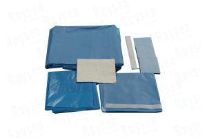 China Medical Disposable Surgical Packs Sterilization Wrap Blue Color OEM wholesale
