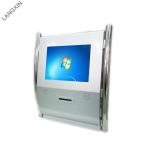 24 Hour Unattended Self Service Ticketing Kiosk Wall Mount Installation