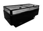 2090mm Supermarket Island Dual Temperature Freezer Chiller‌ With Glass Sliding