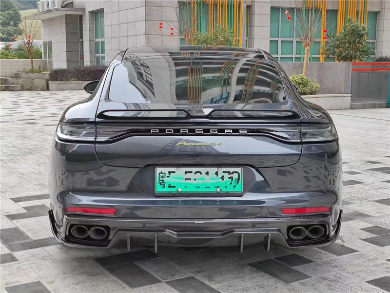 For Porsche Palamela 971 Carbon Fiber Body Kit Paramela 971 Carbon Fiber Front Lip Diffuser Spoiler Side Skirt Body Kit