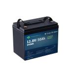 Hertz 1250 LiFePO4 Lithium Ion Battery, 12.8V 50Ah, Waterproof, Long Cycle Life,