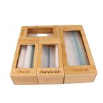 Rectangle Bamboo Ziplock Bag Fresh-Keeping Bag Aluminum Foil Plastic Wrap