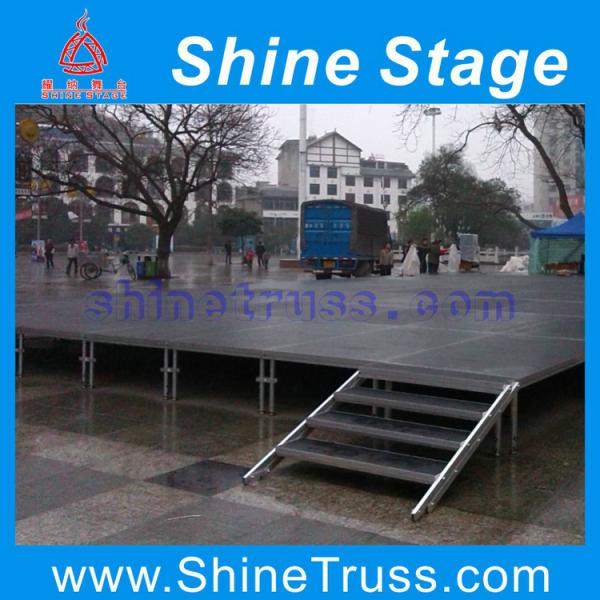 2015 aluminum simple stage for outdoor performances