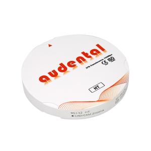 China Round CAD CAM Dental Zirconia Block White High Translucency 37% wholesale