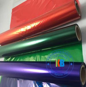 China TTR printer ribbon color barcode ribbon for Vinyl PVC PET  outdoor signs for thermal transfer printing on sale