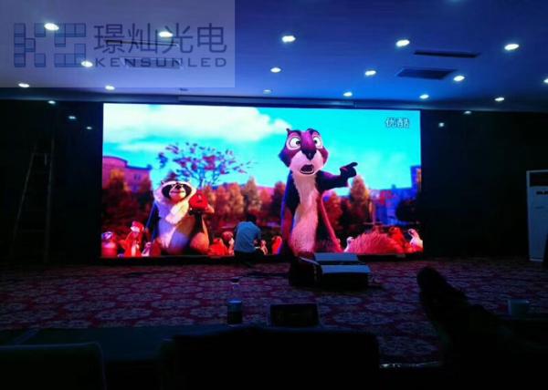 Lightweight 4G 3G WIFI Control Indoor LED Displays 2200 nit MBI5124IC Linsn /