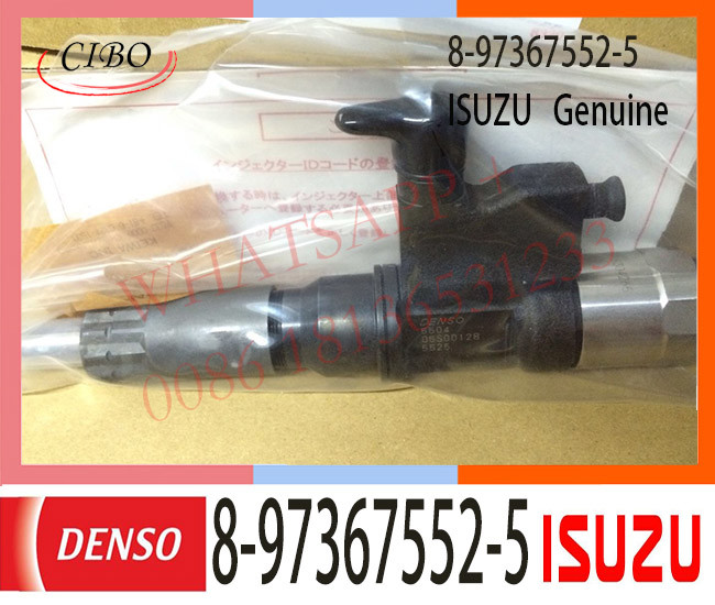 8-97367552-5 ISUZU Fuel Injector 8-97367552-3 For 4HL1 6HK1 095000-5500 095000-5504