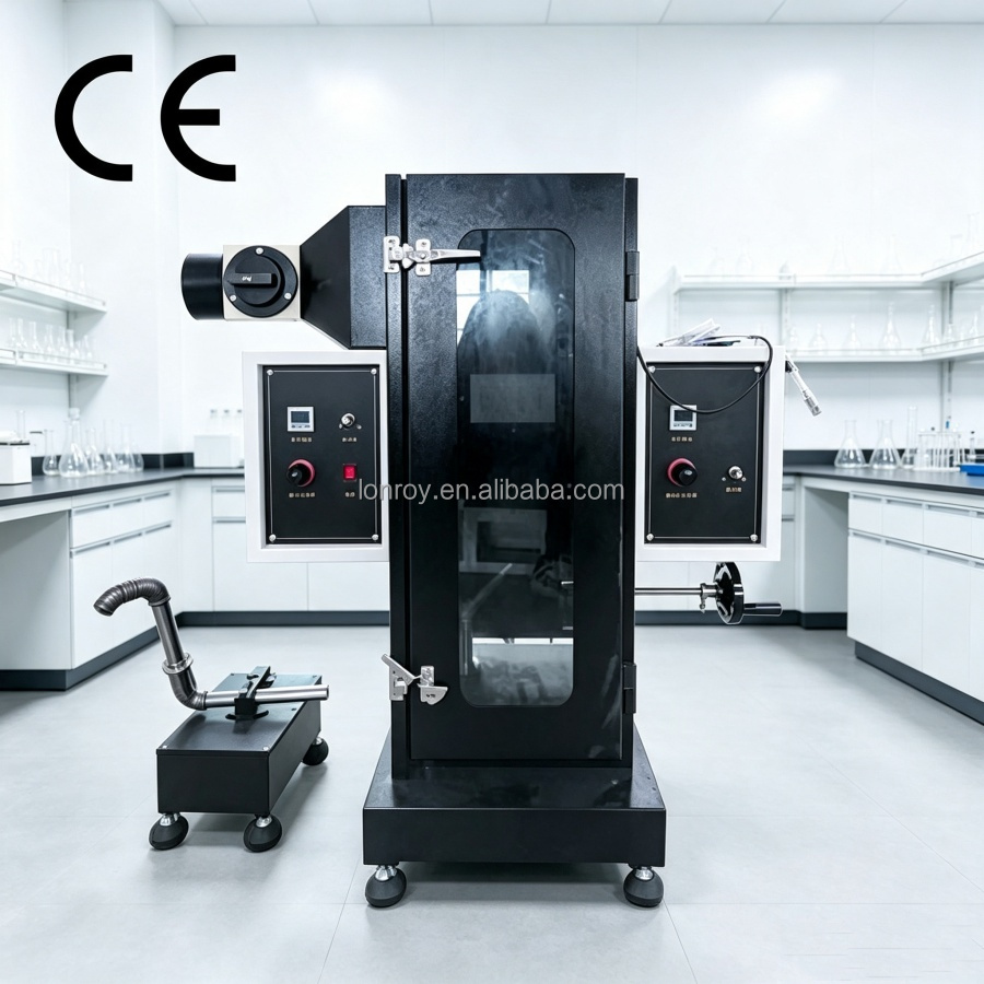Building Materials Combustion Decomposition Smoke Density Tester Burning Pyrolysis Smoke Obscuration Testing Instrument