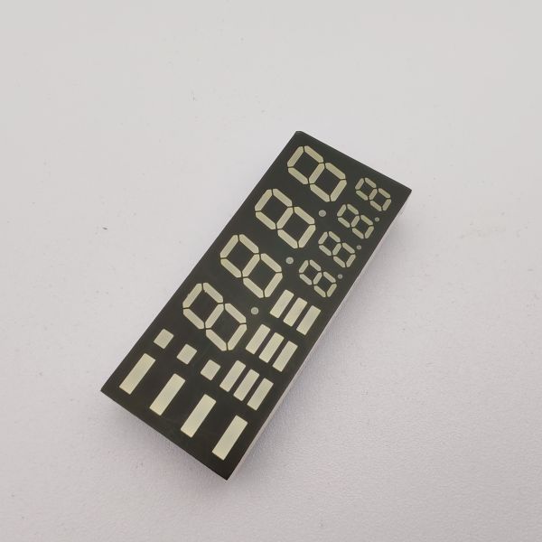Red/Yellow/Green 4-Digit 7-Segment LED Displays for Digital Ovens