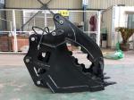 Q345B Excavator Hydraulic Thumb , Graptor Bucket For CAT320