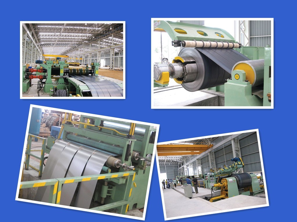 Coil Shearing Metal Slitting Machine Width 300 Mm - 2000 Mm