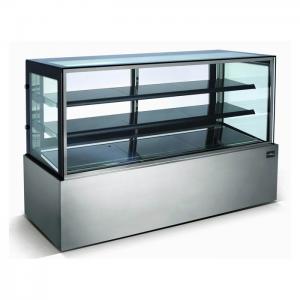 China Stainless Steel Refrigerated Bakery Display Case , Bakery Fridge Display wholesale