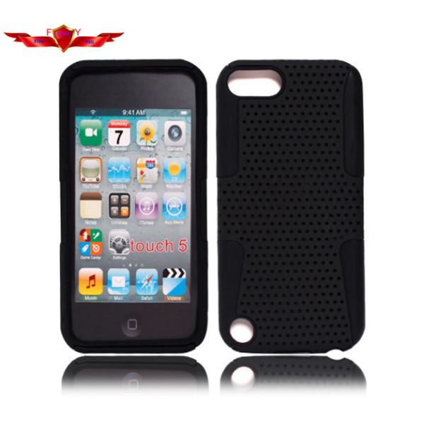 ABS+Silicone 2IN 1 Ipod Touch 5G Cases Multi Color MOQ 500pcs