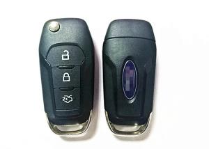 China New OEM Ford Mondeo Key Fob FCC ID FL3T15K601BC 3 Button 433 Mhz Black wholesale