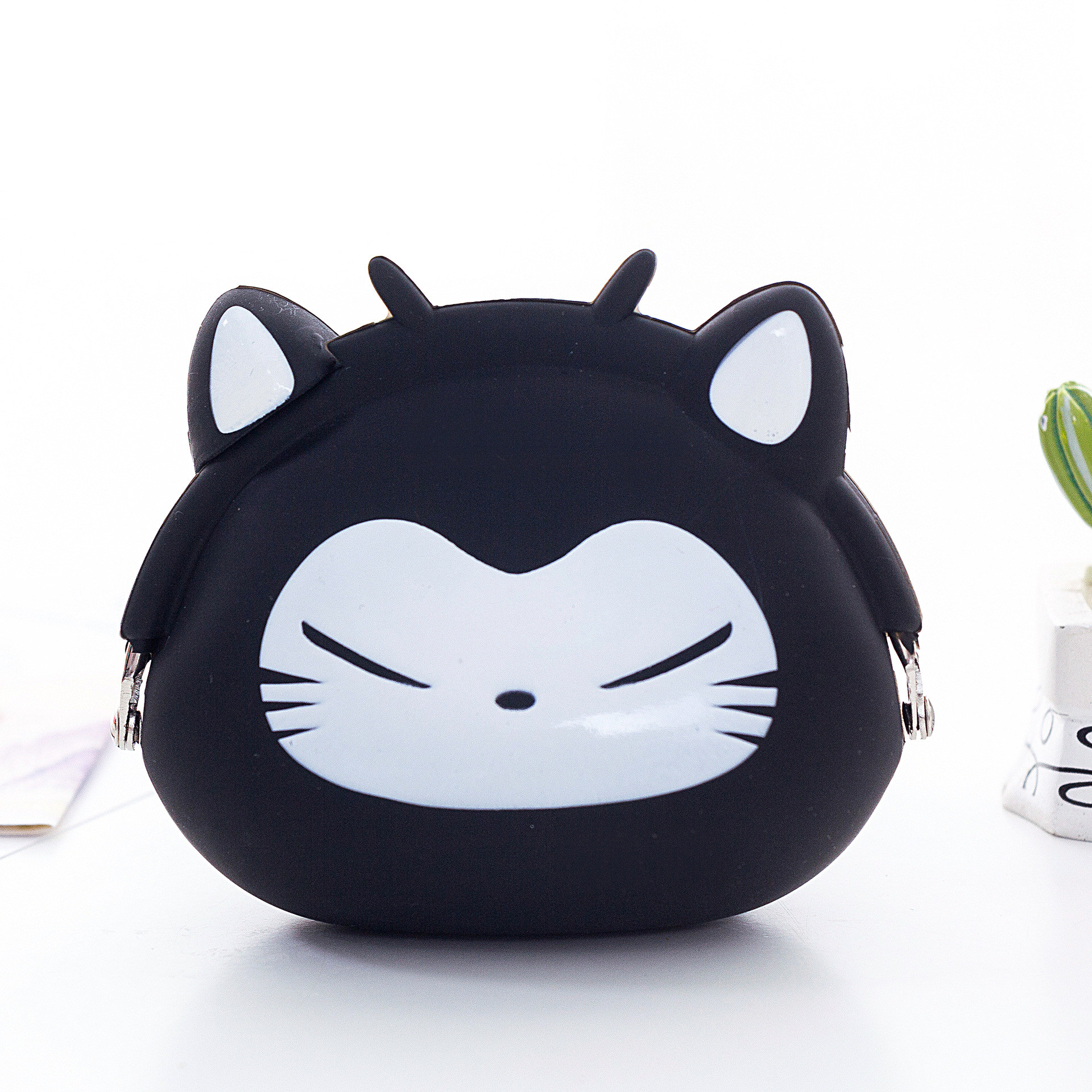 Waterproof Colorful Silicone Pencil Pouch Aesthetic Portable Pen Bag Stylish Office School Supplies Christmas Gift