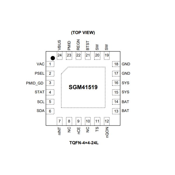 Battery Management ICs High Input Voltage,3A Single-Cell Battery Chargerwith NVDC Power Path Management