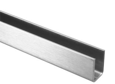 China manufacturers Mirror Satin Finish Stainless Steel U Channel Sizes For