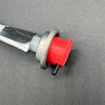Robust Male Pepper Spray Gun Valve Cap for Tactical Defense - Secure Fit and