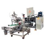 Short Label and Hot Glue System 4400*1500*2200mm Aluminum Foil Roll Rewinding