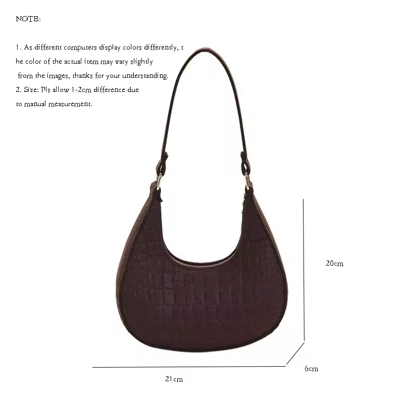 Elegant Women's Handbags Designer Shoulder Bags with RFID Protection and Zip Closure
