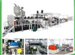 Conical PVC Sheet Extruder , Hydraulic Driving Plastic Film Extruder Machine