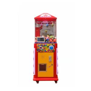 China Kiddy Lollipop Sugar Candy Prize Snack Vending Game / Coin Pusher Arcade Machine wholesale