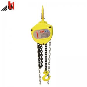 China Grade 80 3m Lift 1T 5T HSC Manual Chain Pulley Block wholesale
