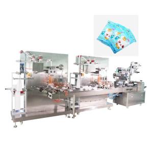 China Cleaning Tissue Wet Wipes Packing Machine Filling 220V Automatic wholesale