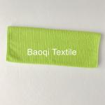 Green thick twist solid dish rags，microfiber tea towels wipes,single side