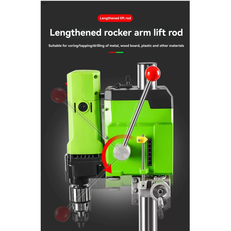 Desktop Drilling Machine, Metal Drilling Machine, Multifunctional Electric Drilling, Tapping And Milling Machine