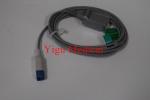 Metal Medical Equipment Parts D-Turn Square Head Blood Oxygen Extension Line