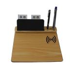 24V Rectangle Wood Mouse Pad , Mildew Proof Wooden Mouse Mat