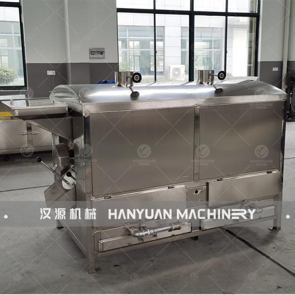 Commercial Gas Roasting Machine with Gas Heating System Rotating Drum and Adjustable Temperature Control