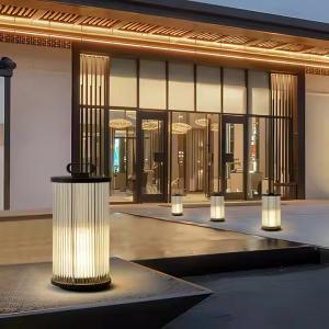 China IP65 Modern Solar Garden Lights Decorative Waterproof Outdoor Floor Lamps 5W wholesale