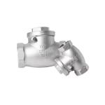 ISO 9001 Standard DN8-DN100 Stainless Steel Swing Check Valve 200psi/Pn16 NPT